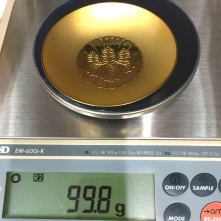 K24 99.8g 金杯 盃 純金 天皇皇后両陛下御大婚記念｜中古｜なんでもリサイクルビッグバン