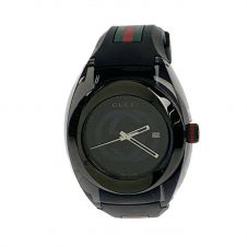 中古】 GUCCI グッチ Gミニ バングルウォッチ 102 シルバー クォーツ