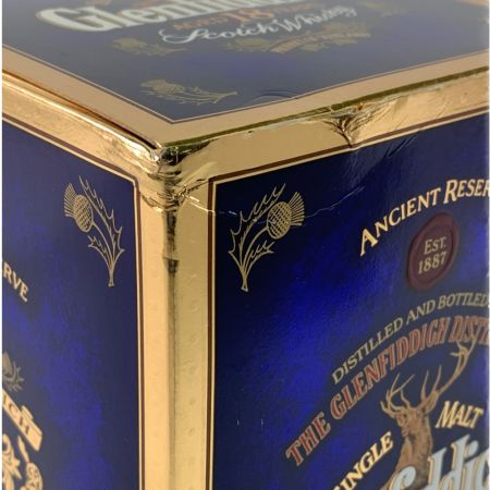 Glenfiddich グレンフィディック 18years Ancient Reserveb 18年 エンシェントリザーブ　700ml 未開栓
