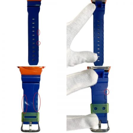  CASIO カシオ G-SHOCK　クレイジーカラーズ　腕時計 DW-6900SC オレンジ/ブルー