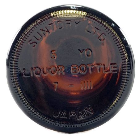 【北海道内限定発送】 YAMAZAKI 山崎/サントリー 10年　ピュアモルトウイスキー　750ml 未開栓