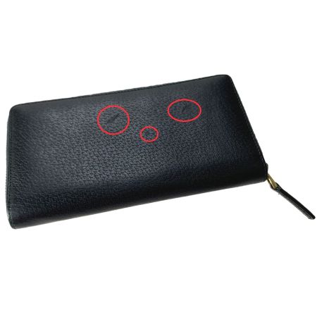  GUCCI グッチ ラウンドファスナー　長財布 435298 ブラック
