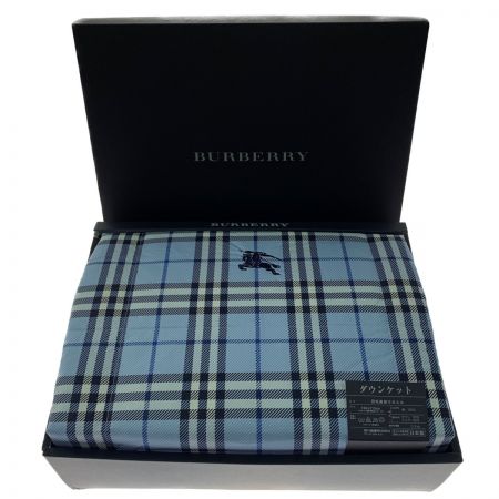  BURBERRY バーバリー ダウンケット　羽毛肌掛け布団　150×210cm