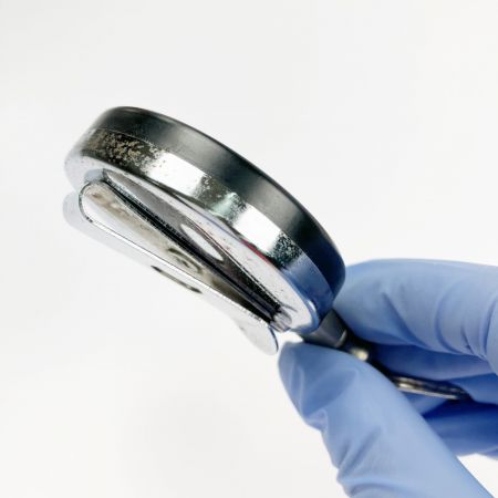  AXISCO ランディングネット チェーンリール 付属 タモ網