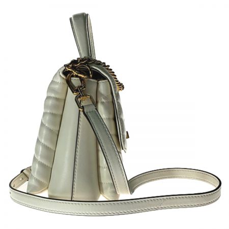  TORY BURCH トリーバーチ 2WAYバッグ　 KIRA CHEVRON TOP HANDLE 61674 NEW IVORY