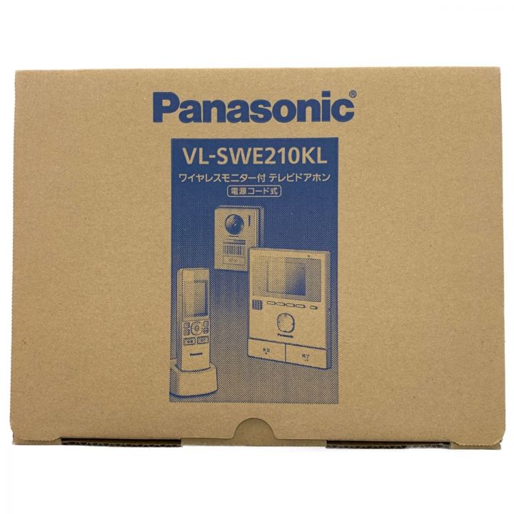 Panasonic パナソニック ワイヤレスモニター付 テレビドアホン 電源コード式 VL-SWE210KL  開封未使用品｜中古｜なんでもリサイクルビッグバン