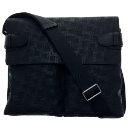 ▽▽ dunhill ダンヒル ショルダー　メッセンジャー　バッグ　ディーエイト L3LH65A ブラック Sランク