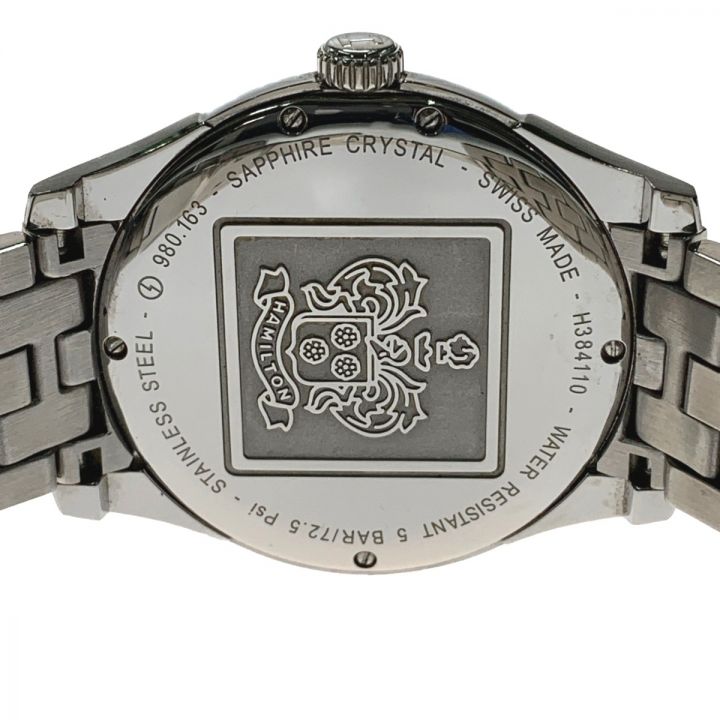 ハミルトン ジャズマスター シンラインH384110 電池交換済み