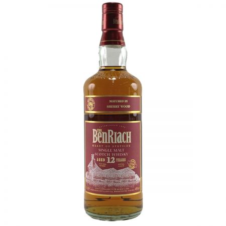  BenRiaCh ベンリアック 12年 シェリーウッド　シングルモルトウイスキー　700ml 未開栓