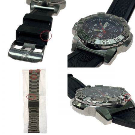  LUMINOX ルミノックス NAVY SEAL STEEL 3250 SERIES　Ref.3252.L　ラバー替えベルト付き 3250-1GBq