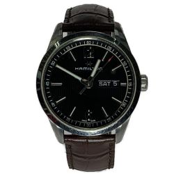 ▽▽ HAMILTON ハミルトン ブロードウェイ デイデイト　ベルト社外品 H433110 Cランク