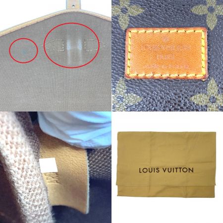  LOUIS VUITTON ルイヴィトン ソミュール30　ショルダーバッグ　モノグラム M42256 ブラウン