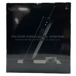 ▽▽ SQUARE ENIX スクウェア・エニックス ファイナルファンタジーVII リメイク デジタルクロック バスターソード Aランク