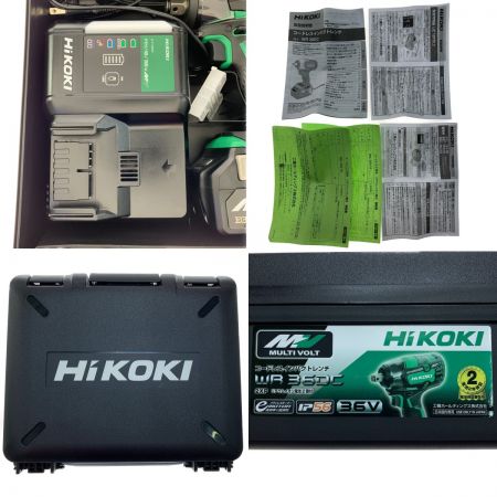  HiKOKI ハイコーキ 36Vマルチボルト コードレスインパクトレンチ WR36DC 2XP