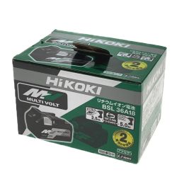 ▽▽ HiKOKI ハイコーキ マルチボルト蓄電池　リチウムイオン電池 BSL36A18 Sランク