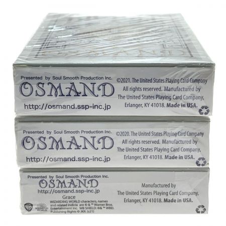  OSMAND　オズマンド マジック　カード　トランプ　3種セット 未開封