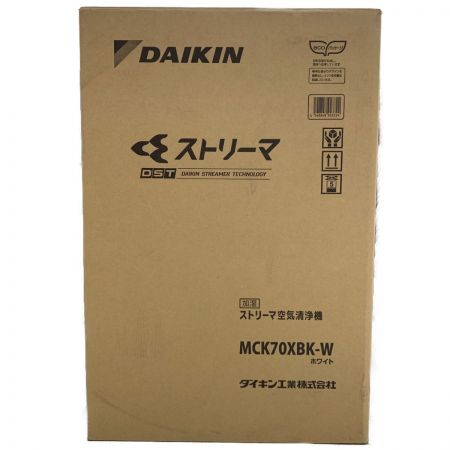  DAIKIN ダイキン 加湿ストリーマ空気清浄機 MCK70XBX-W 開封未使用品