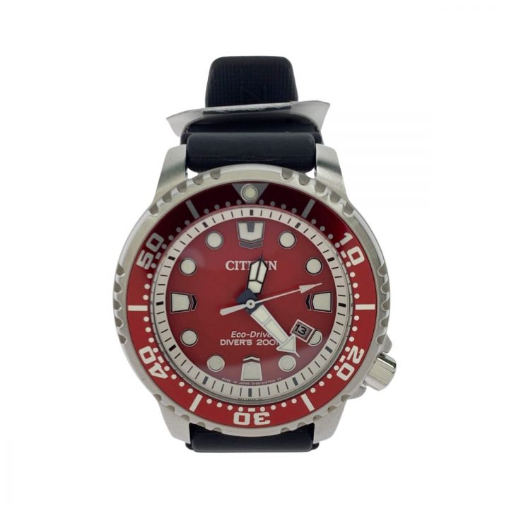 CITIZEN シチズン プロマスター マリーン エコ・ドライブ E168-S122546 レッド｜中古｜なんでもリサイクルビッグバン