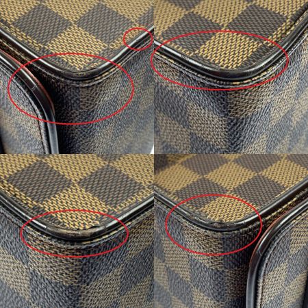 中古】 LOUIS VUITTON ルイヴィトン トライベッカ・カレ ダミエ 