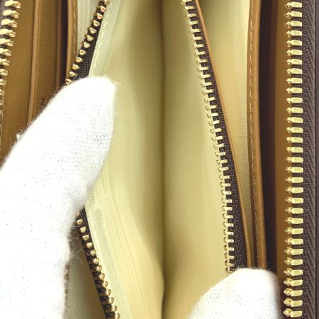  J&M DAVIDSON ニューサイズLジップウォレット ネイビー