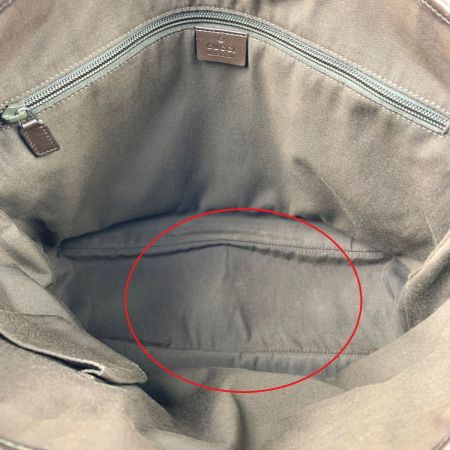  GUCCI グッチ トートバッグ　GGキャンバス 145971 ブラウン