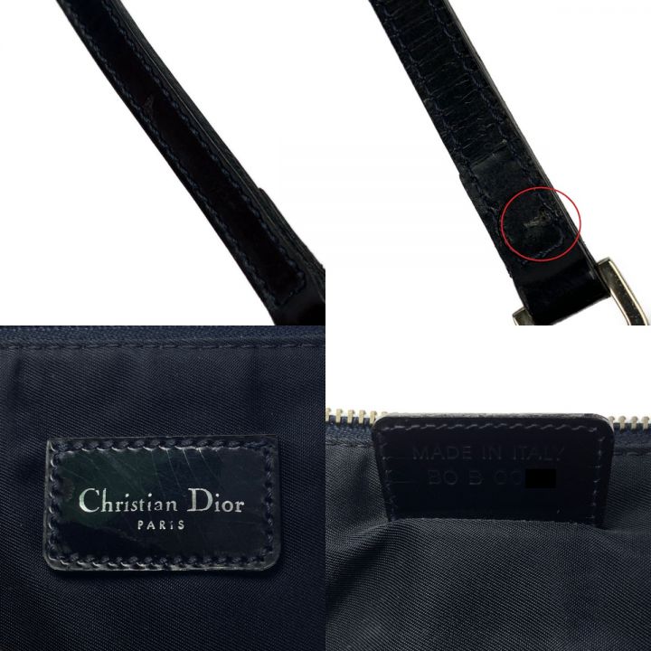 Christian Dior クリスチャンディオール サドルバッグ ポーチ デニムプリント柄 ブルー｜中古｜なんでもリサイクルビッグバン