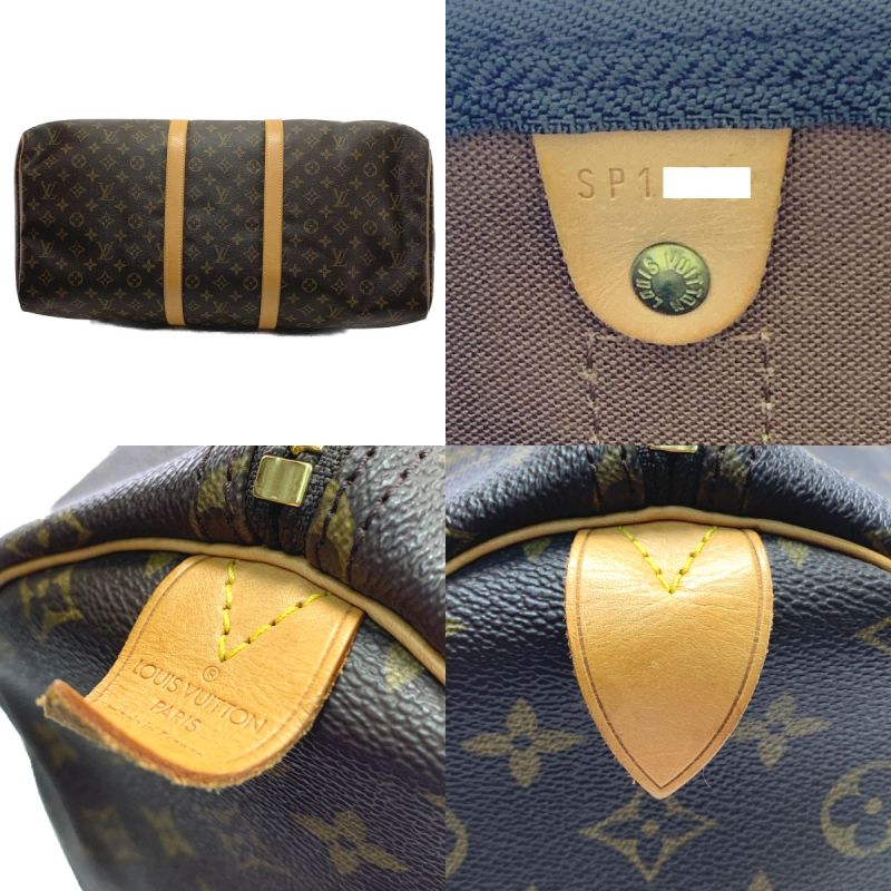 中古】 LOUIS VUITTON ルイヴィトン モノグラム キーポル55 ボストン ...