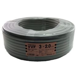 ▽▽ 太陽ケーブルテック TEIKOKU VVFケーブル 3×2.0ｍｍ 100m Nランク