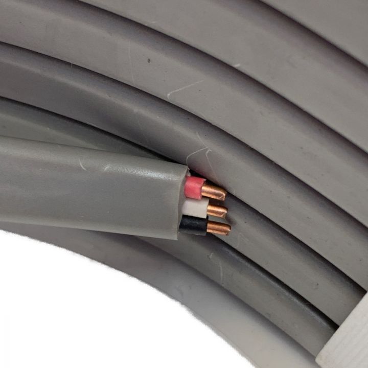 太陽ケーブルテック TEIKOKU VVFケーブル 3×2.0mm 100m｜中古 ｜電設資材