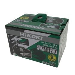 ▽▽ HiKOKI ハイコーキ マルチボルト蓄電池　リチウムイオン電池 BSL36A18 Sランク
