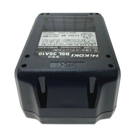  HiKOKI ハイコーキ マルチボルト蓄電池　リチウムイオン電池 BSL36A18