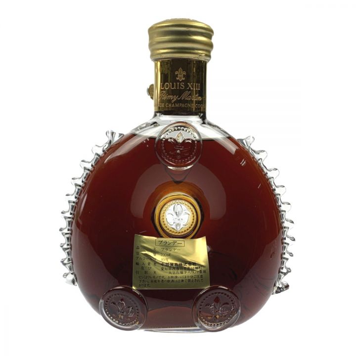 REMY MARTIN レミーマルタン ルイ13世 金キャップ コニャックブランデー 700ml 未開栓｜中古｜なんでもリサイクルビッグバン