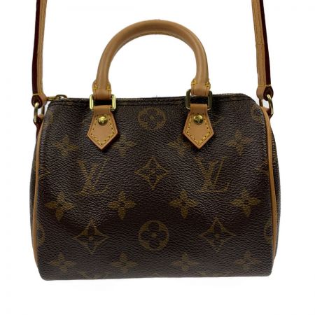  LOUIS VUITTON ルイヴィトン モノグラム ナノ スピーディ　ショルダーバッグ M61252