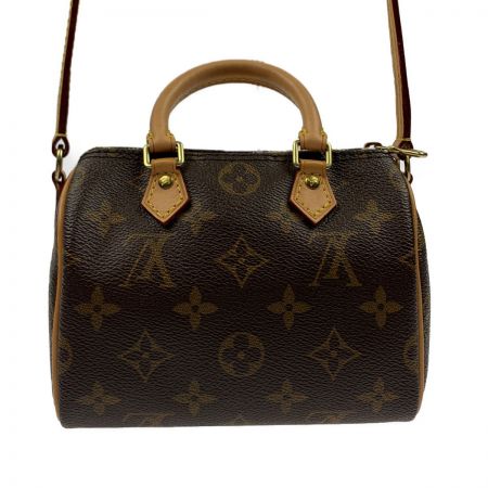  LOUIS VUITTON ルイヴィトン モノグラム ナノ スピーディ　ショルダーバッグ M61252