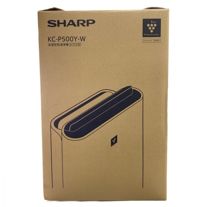 SHARP シャープ 加湿空気清浄機 プラズマクラスター7000搭載 2022年製 KC-P500Y-W ホワイト系｜中古｜なんでもリサイクルビッグバン