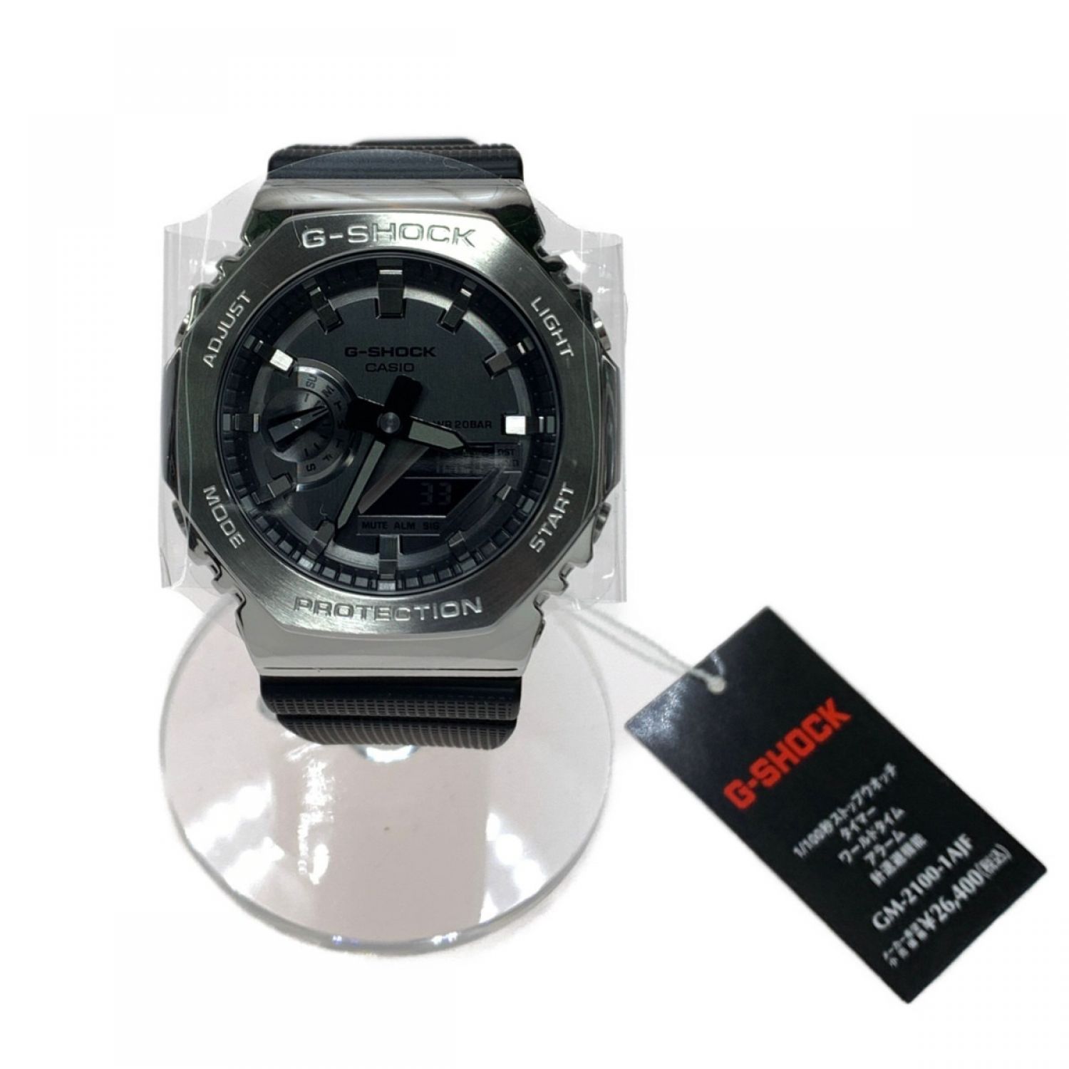 中古】 CASIO カシオ G-SHOCK メンズ腕時計 メタルカバード GM-2100