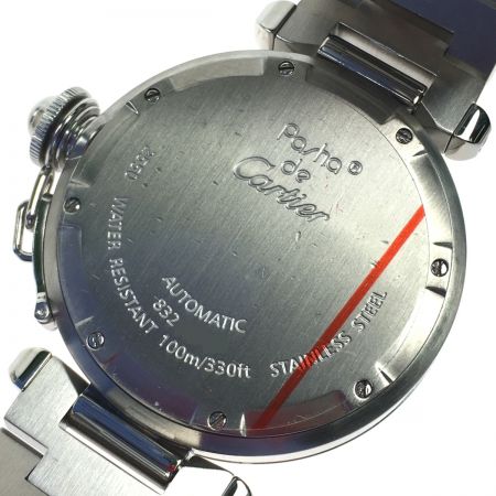  Cartier カルティエ パシャC メリディアンGMT 自動巻き 2550 ブラック