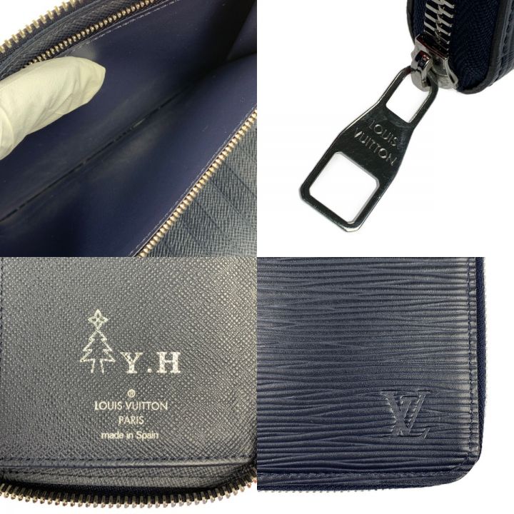 LOUIS VUITTON ルイヴィトン エピ ジッピーウォレット ヴェルティカル 長財布 M60964  ネイビー/ブルーニュイ｜中古｜なんでもリサイクルビッグバン