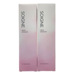 ▽▽ SOIGNE ソワーニュ　クリアクレンザーAL オールスキンタイプ　洗顔料　120g×2個セット 未開封 Nランク