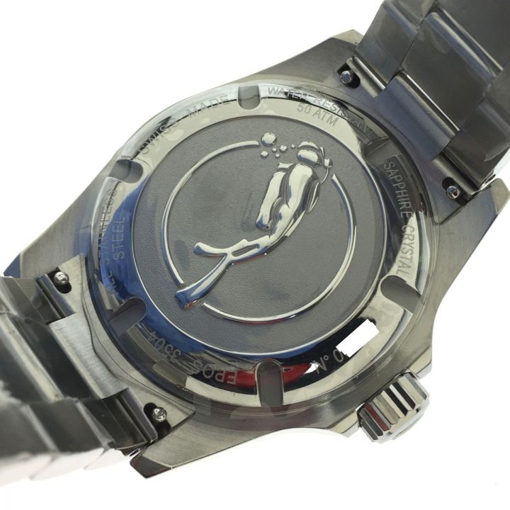 EPOS エポス 自動巻き スポーティブ ダイバー 3504BL ブルー - 中古