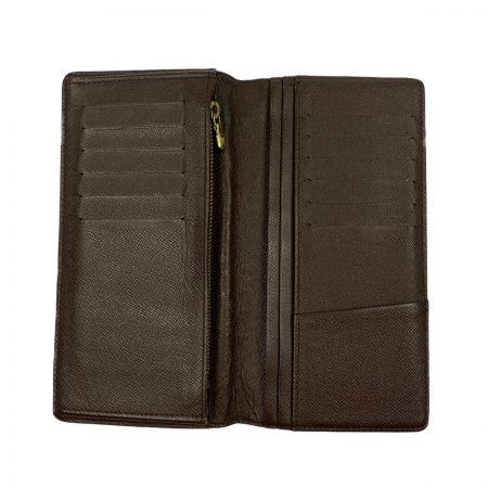  LOUIS VUITTON ルイヴィトン ダミエ　ポルトフォイユブラザ　二つ折り長財布 N60017