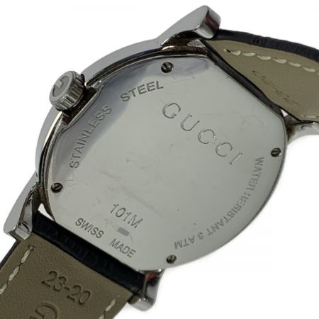  GUCCI グッチ メンズ腕時計　Gフェイス　デイデイト 101M
