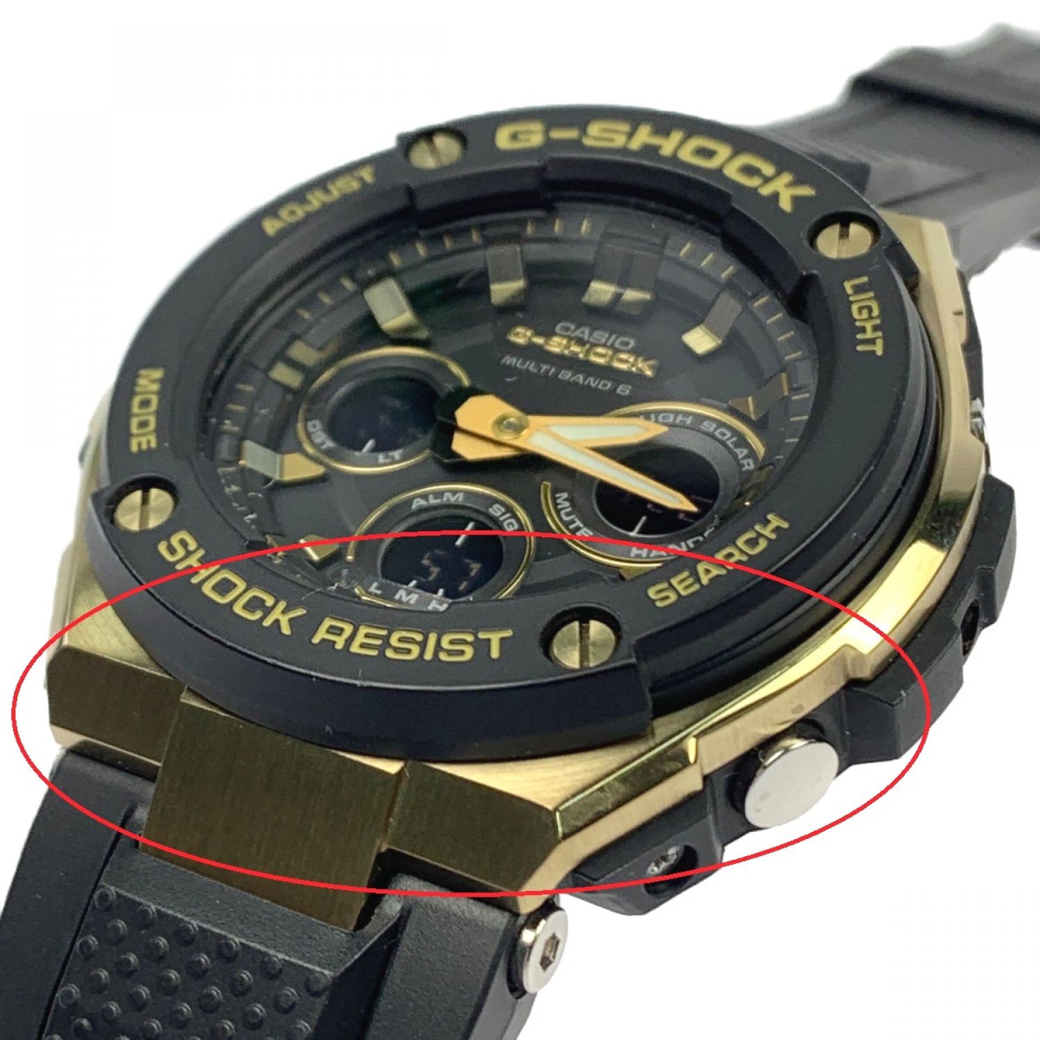 中古】 CASIO カシオ G-SHOCK G-STEEL Mid Size Series メンズ 腕時計