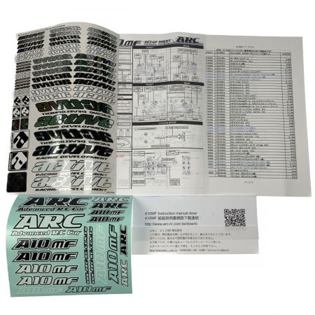  ACTIVE HOBBY R100034 ARC A10MF 1/10 FWDカーボン仕様キット A10MF 内袋未開封
