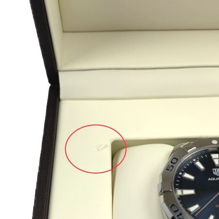  TAG HEUER タグホイヤー アクアレーサー WBD1112 ブルー