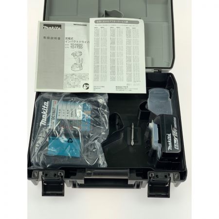  MAKITA マキタ 充電式インパクトドライバ 18V 6.0Ah TD172DRGXB ブラック