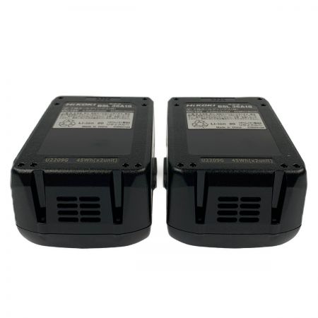  HiKOKI ハイコーキ マルチボルト蓄電池　リチウムイオン電池　2個セット BSL36A18