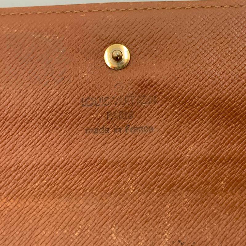 中古】 LOUIS VUITTON ルイヴィトン モノグラム ポルトフォイユ ...