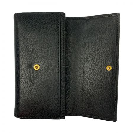  GUCCI グッチ コンチネンタルウォレット 　プチマーモント　長財布 456116-1000 ブラック