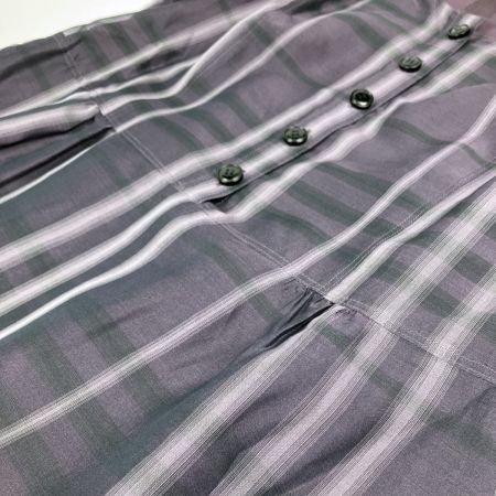  BURBERRY バーバリー LONDON バーバリーロンドン シルク ワンピース SIZE 44 パープル 開封未使用品